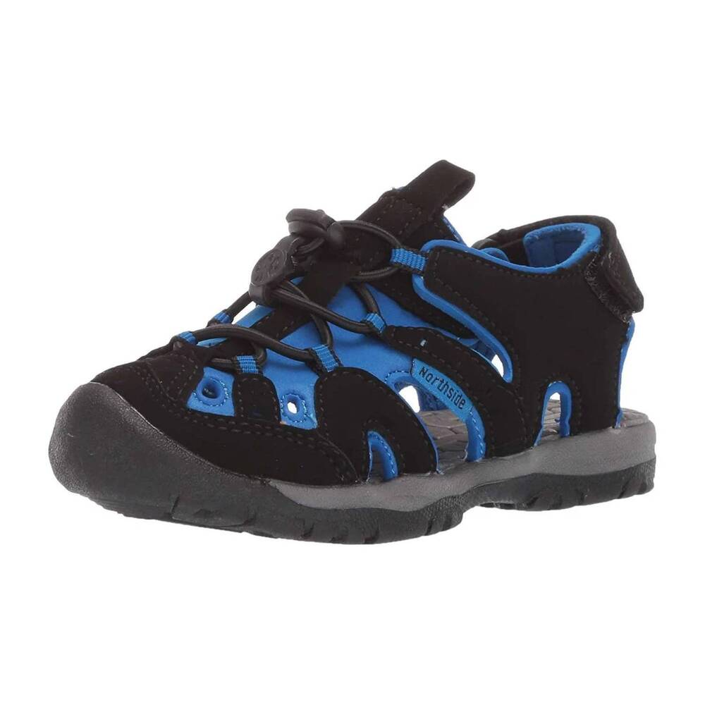 NEW NORTHSIDE toddler burke se sport sandal in black